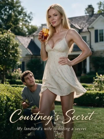 Courtney's Secret Candy Shorts poster for the neighborhood suspense series with Courtney Marlowe