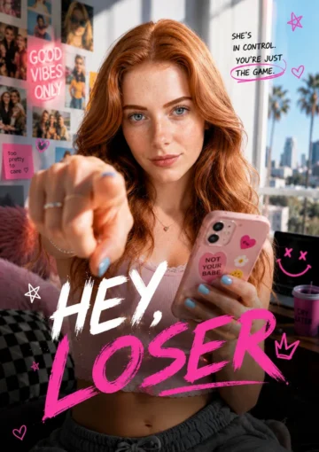 Hey, Loser Candy Shorts series poster featuring Rose Edwards on Candy AI