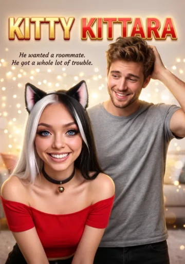 Kitty Kittara Candy Shorts poster featuring the catgirl lead Kittara