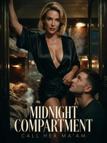 Poster artwork for Midnight Compartment Candy Shorts overnight train series