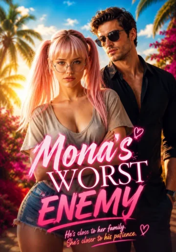 Poster for Mona's Worst Enemy Candy Shorts, a 15-episode stepsibling rivalry series