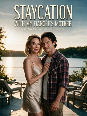 Poster for Staycation With My Fiancee's Mother Candy Shorts, a lakeside affair series on Candy AI