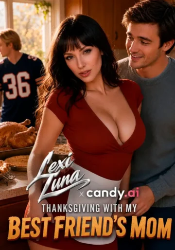 Thanksgiving With My Best Friend's Mom Candy Shorts poster with Lexi Luna