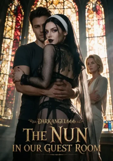Poster for The Nun in Our Guest Room Candy Shorts, a five-episode taboo drama on Candy AI