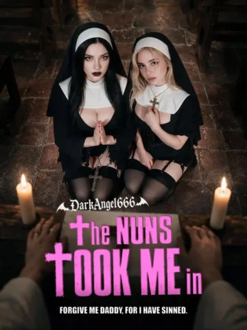 The Nuns Took Me In Candy Shorts poster, a taboo chapel story on Candy AI
