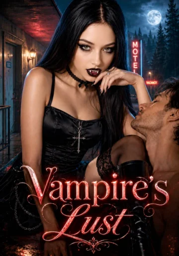 Vampire's Lust Candy Shorts fantasy series poster on Candy AI